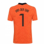 2020-2021 Holland Home Nike Vapor Match Shirt (VAN DER SAR 1)