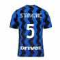 2020-2021 Inter Milan Home Nike Football Shirt (Kids) (STANKOVIC 5)