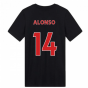 2020-2021 Liverpool Ground Tee (Black) - Kids (ALONSO 14)
