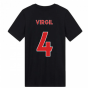 2020-2021 Liverpool Ground Tee (Black) - Kids (VIRGIL 4)