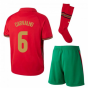 2020-2021 Portugal Home Nike Mini Kit (CARVALHO 6)