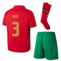 2020-2021 Portugal Home Nike Mini Kit (PEPE 3)