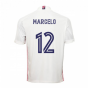 2020-2021 Real Madrid Adidas Home Football Shirt (MARCELO 12)