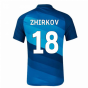 2020-2021 Zenit St Petersburg Home Shirt (ZHIRKOV 18)