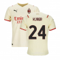 2021-2022 AC Milan Away Shirt (KJAER 24)