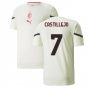 2021-2022 AC Milan Pre-Match Jersey (Afterglow) (CASTILLEJO 7)