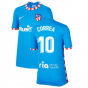 2021-2022 Atletico Madrid Third Shirt (Kids) (CORREA 10)