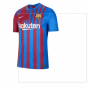 2021-2022 Barcelona Home Shirt (F.DE JONG 21)