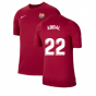 2021-2022 Barcelona Training Shirt (Noble Red) (ABIDAL 22)