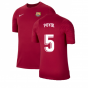 2021-2022 Barcelona Training Shirt (Noble Red) (PUYOL 5)