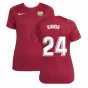 2021-2022 Barcelona Training Shirt (Noble Red) - Womens (JUNIOR 24)