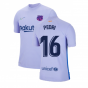 2021-2022 Barcelona Vapor Away Shirt (PEDRI 16)