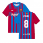 2021-2022 Barcelona Vapor Match Home Shirt (Kids) (PJANIC 8)