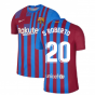 2021-2022 Barcelona Vapor Match Home Shirt (S.ROBERTO 20)