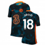 2021-2022 Chelsea 3rd Shirt (Kids) (GIROUD 18)