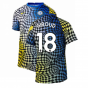 2021-2022 Chelsea Dry Pre-Match Training Shirt (Blue) (GIROUD 18)