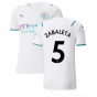 2021-2022 Man City Authentic Away Shirt (ZABALETA 5)