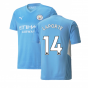 2021-2022 Man City Home Shirt (LAPORTE 14)