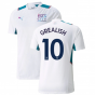 2021-2022 Man City Training Shirt (White) (GREALISH 10)