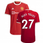 2021-2022 Man Utd Authentic Home Shirt (ALEX TELLES 27)