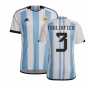 2022-2023 Argentina Home Shirt (TAGLIAFICO 3)