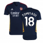 2022-2023 Arsenal Training Shirt (Navy) (TOMIYASU 18)