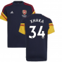 2022-2023 Arsenal Training Tee (Navy) (XHAKA 34)