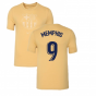 2022-2023 Barcelona Evergreen Crest Tee (Gold) (MEMPHIS 9)