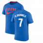 2022-2023 Barcelona Swoosh Club Tee (Blue) (O DEMBELE 7)