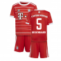 2022-2023 Bayern Munich Home Mini Kit (BECKENBAUER 5)