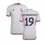 2022-2023 Belgium Authentic Away Shirt (DENDONCKER 19)