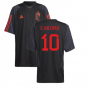 2022-2023 Belgium Training Jersey (Black) - Kids (E.HAZARD 10)