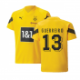 2022-2023 Borussia Dortmund Training Jersey (Yellow) - Kids (GUERREIRO 13)