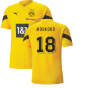 2022-2023 Borussia Dortmund Training Jersey (Yellow) (MOUKOKO 18)