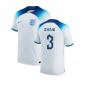 2022-2023 England Home Match Vapor Shirt (Shaw 3)