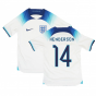 2022-2023 England Home Shirt (Kids) (HENDERSON 14)