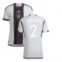 2022-2023 Germany Authentic Home Shirt (RUDIGER 2)