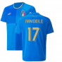 2022-2023 Italy Home Shirt (Kids) (IMMOBILE 17)