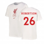 2022-2023 Liverpool Crest Tee (White) (ROBERTSON 26)