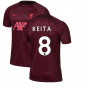 2022-2023 Liverpool Pre-Match Training Shirt (Red) (KEITA 8)