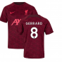 2022-2023 Liverpool Pre-Match Training Shirt (Red) - Kids (GERRARD 8)