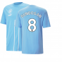 2022-2023 Man City FtblCulture Tee (Blue) (GUNDOGAN 8)