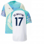 2022-2023 Man City Gameday Jersey (White) (DE BRUYNE 17)