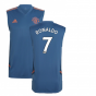 2022-2023 Man Utd Sleeveless Jersey (Blue) (RONALDO 7)