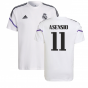 2022-2023 Real Madrid Training Tee (White) (ASENSIO 11)