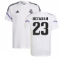 2022-2023 Real Madrid Training Tee (White) (BECKHAM 23)