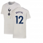 2022-2023 Tottenham Crest Tee (White) - Kids (E.ROYAL 12)