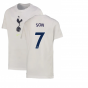 2022-2023 Tottenham Crest Tee (White) - Kids (SON 7)