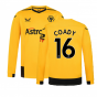 2022-2023 Wolves Long Sleeve Home Shirt (COADY 16)