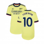 Arsenal 2021-2022 Away Shirt (Ladies) (Your Name)